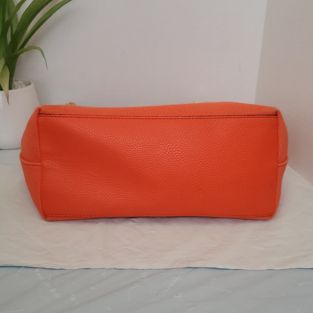 Michael Kors Amy Large Rope Shoulder Bag – Orange & Gold – Coastal Chic - GUC - Picture 5 of 5